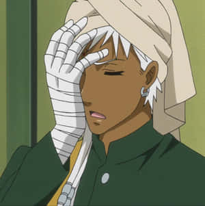 Agni From Black Butler In A Dramatic Pose Wallpaper