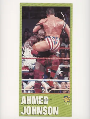 Ahmed Johnson Fighting Lex Luger Poster Wallpaper