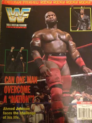 Ahmed Johnson Wwf Poster Wallpaper