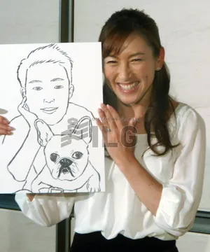 Ai Sugiyama Fiercely Engaged In A Tennis Match Wallpaper