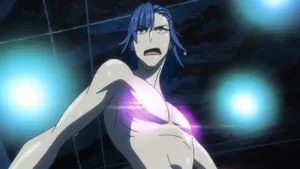 Aikuro Mikisugi Striking An Iconic Pose Wallpaper