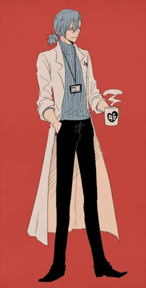 Aikuro Mikisugi, The Mysterious Homeroom Teacher In Action Wallpaper