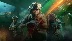 Aim And Shoot Your Enemies In A Fast-paced Shooting Game. Wallpaper