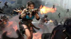 Aim For Victory In This Intense Shooting Game Wallpaper