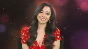 Aimee Garcia Radiantly Posing On The Red Carpet Wallpaper