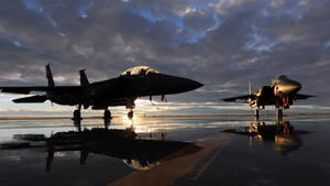 Air Force F-15s Wallpaper