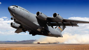 Air Force Globemaster Takeoff Wallpaper