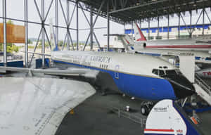 Air Force One Exhibitat Museumof Flight Wallpaper