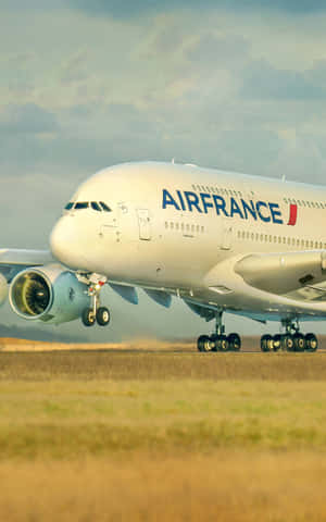 Air France A350 On Tarmac Wallpaper