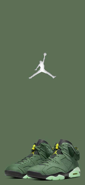 Air Jordan 7 Retro Green - Nike - Sp Wallpaper