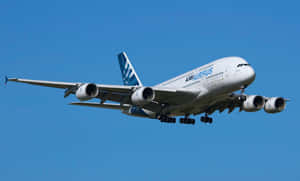 Airbus A380 In Flight Wallpaper