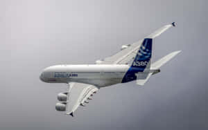 Airbus A380in Flight Wallpaper