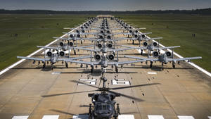 Aircrafts At The Airport Wallpaper