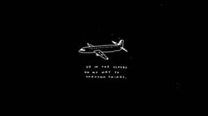 Airplane_ Adventure_ Black_ Background Wallpaper