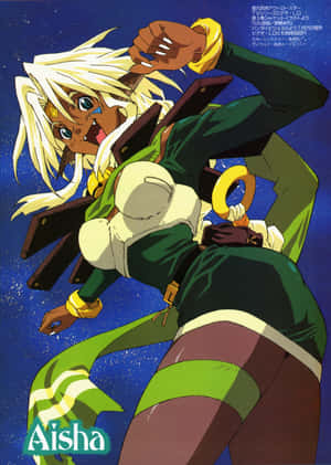 Aisha Clanclan - Outlaw Star Series. Wallpaper