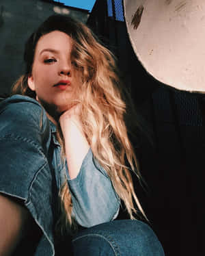 Aislinn Paul Denim Glow Wallpaper