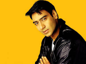 Ajay Devgn Yellow Aesthetic Wallpaper