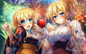 Akagi And Nagato, Two Of Kantai Collection's Most Beloved Characters Wallpaper