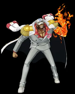 Akainu Sakazuki Devastating Fist Wallpaper