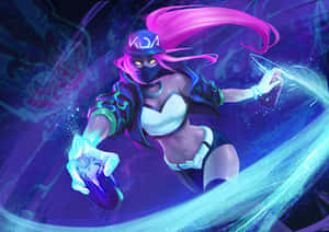 Akali Leagueof Legends Artwork Wallpaper