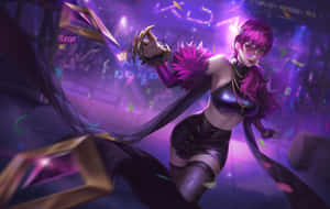 Akali Ninja Assassin Leagueof Legends Artwork Wallpaper