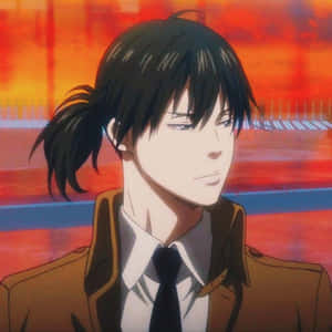Akane Tsunemori, A Character From Psycho-pass, With A Stern Yet Determined Look. Wallpaper