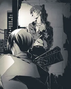 Akane Tsunemori In Action Wallpaper