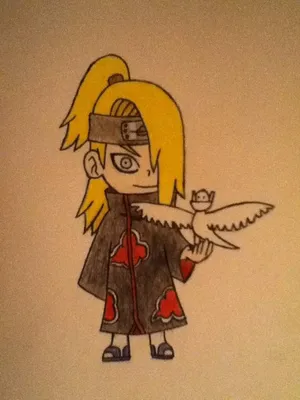 Akatsuki Chibi - A Cute Yet Menacing Character Wallpaper