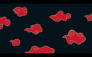 Akatsuki Cloud Abstract Art Wallpaper