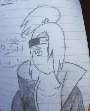 Akatsuki Drawing: A Unique Depiction Of An Unexpectedly Beautiful World Wallpaper