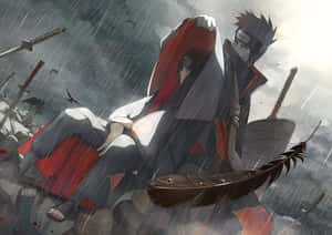 Akatsuki Ninja Ready To Unleash Mayhem Wallpaper