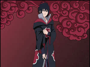 Akatsuki Sasuke Takes On A New Mission Wallpaper