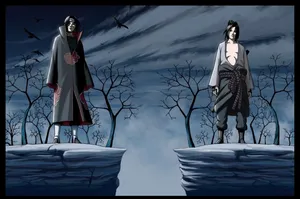 Akatsuki Sasuke, The Lone Samurai Wallpaper