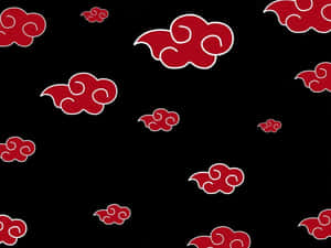 Akatsuki Symbol, Representing The Association Of Villains Wallpaper