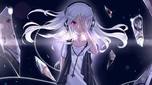 Akeno Himejima In Her Mystical Aura Wallpaper