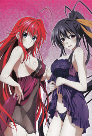 Akeno Himejima With Wings - High School Dxd Wallpaper