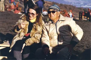 Akira Kurosawa On Set Wallpaper