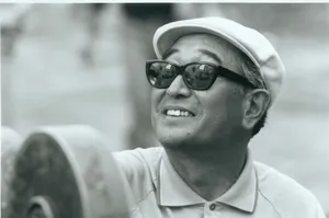 Akira Kurosawa On The Set Of His Movie Wallpaper