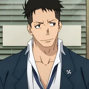 Akitaru Obi Fire Force Character Wallpaper