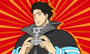 Akitaru Obi In Action On The Field Wallpaper