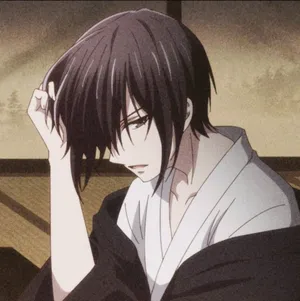 Akito Sohma Contemplative Moment Wallpaper