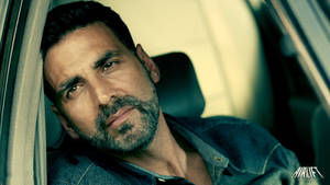 Akshay Kumar In Car Wallpaper