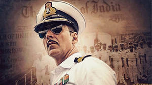 Akshay Kumar In Rustom Film Wallpaper