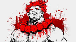 Akuma Street Fighter Artistic Render Wallpaper