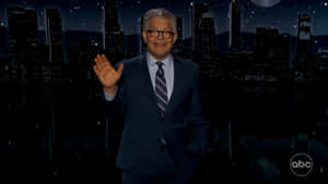 Al Franken In Candid Speech Wallpaper