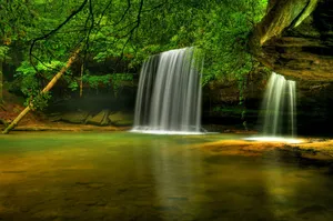 Alabama Caney Creek Falls Wallpaper