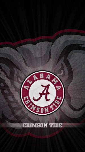 Alabama Crimson Tide Fierce Elephant Wallpaper