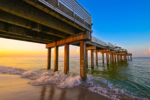Alabama Orange Beach Pier Wallpaper