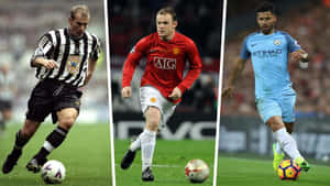 Alan Shearer Wayne Rooney Sergio Aguero Wallpaper