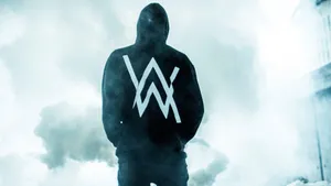Alan Walker With Smoke Wallpaper